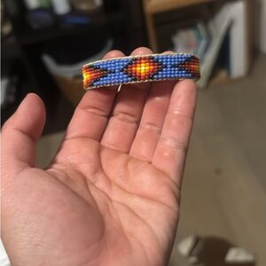 Geometric Beaded Bracelet